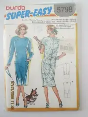 Burda Sewing Pattern - 5798 - Ladies Dresses - 10-40 - Uncut
