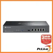 TP-Link ER7406 Omada Gigabit Rackmount Desktop VPN Gateway Router 5 WAN SFP USB3