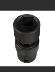 Sunex (SUN319UM) 3/8" Drive Universal 6-Point Impact Socket, 19 mm