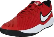 [Nike] Womens Team Hustle Quick 2 GS University RED White Black Size 5.5