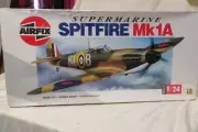 NEW SEALED AIRFIX SUPERMARINE SPITFIRE MK1A 1:24 #12001 LEVEL4AIRPLANE MODEL KIT