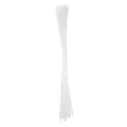 50pcs Cable Zip Ties, Plastic Ties Wraps, 35" / 900mm Self-Locking Tie, White