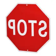Stop Sign 18" x 18" Warning Reflective Aluminum Signs Octagon Rust Free Sign