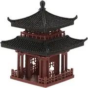 CAXUSD Japanese Miniatures Mini Pagoda Statue Bonsai Ornament Micro Landscape Decor Aquarium Tower Fairy Garden Accessory