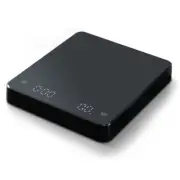 Black Coffee Scale With Timer Electronic Weighing Scale For Home Barista Kitchen