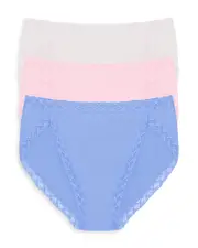 Natori Bliss French Cut Bikinis, Set of 3