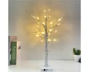 LED Birch Tree Light Tabletop Decoration Lights For Indoor Home Bedroom Decorations-White