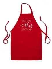 Future Mrs Statham - Unisex Kids Apron - Jason Actor Fan Merch Film Love