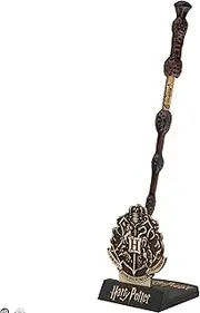 Cinereplicas Harry Potter - Albus Dumbledore Wand Pen with Stand & Lenticular Bookmark - Official License