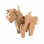 Do It Yourself 3D Unicorn Cardboard Stand-Up, Craft Kits, 1 Piece