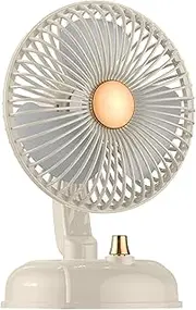 Mini Fan Type-c Rechargeable Oscillating Head Portable Mini Fan For Outdoor Office Home Use (Color : 01)