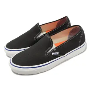 【VANS】Slip-On 48 Deck DX 休閒鞋 黑 白 安納海姆 OG 男鞋 女鞋 懶人鞋(VN0005UPBLA)