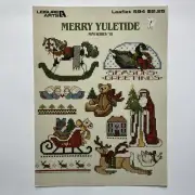 Leisure Arts Merry Yuletide Mini Series 18 Leaflet 594 Cross Stitch Pattern