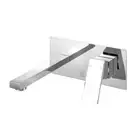 Bathroom Basin Mixer Tap Separate Faucet Vanity Laundry Chrome Cefito