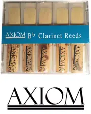 Axiom Clarinet Reed 2.5 - Box of Ten Quality Clarinet Reeds
