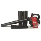 450 CFM 27cc 2 Cycle Full Crank Gas Leaf Blower Vacuum Mulcher Lawn Yard Sweeper