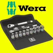 WERA 8100SA12HF 13 Pc Zyklop Hold Function Switch 1/4″ Ratchet Socket Set 003756