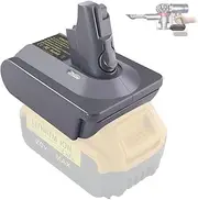V6 V7 V8 Adapter for DeWALT 18V Lithium-ion Battery Converter for Dyson V6, V7, V8 & DC58, DC59 Vacuum Cleaners, Replacement Accessory for Dyson Battery Adapter