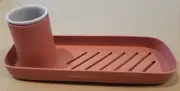 Sink Caddy Organizer Sponge Holder Red Para Fregadero