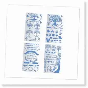 Tree of Life Metal Animal Leaves Vine Templates for Wood Carving, Drawings, Wood