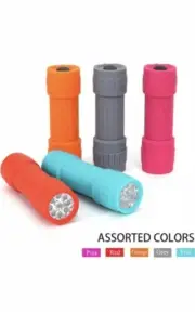 FASTPRO 10-Pack, 9-LED Mini Flashlight Set, AAA Batteries Are Included and Pre-I