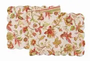 14" x 70" Jacobean Pink Table Runner