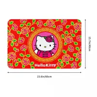 在飛比找蝦皮購物優惠-新款 Hello Kitty (10) 浴室法蘭絨地墊 廁所