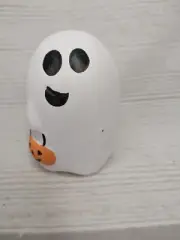 New* Ghost w/ Pumpkin Halloween Costume Shelf Sitter Table Decor Figurine Boo