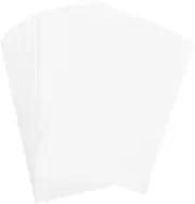 SHINEOFI 250g White Cardstock Blank Flashcards Sheets School Supplies Note Cards Stationery Scratch Paper Index Cards