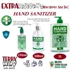 1/2/3/6x Hand Sanitiser Gel Pump Bottle 235/500/1L Kill 99% of Germs 70% Alcohol