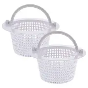 Swimming Pool Skimmer Replacement Basket with Handle, 2 Pack - Above Ground3731
