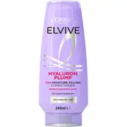 L'Oreal Paris Elvive Hyaluron Plump 72h Moisture Filling Conditioner 340mL