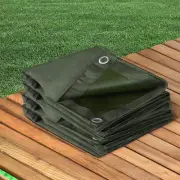 Polyester Canvas Tarp Tarpaulin Sun UV Blocked Heavy Duty Waterproof Dustproof G