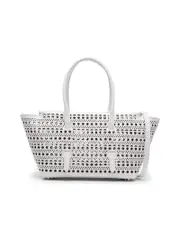 Alaïa Smooth Grain Trapeze Shopper