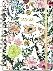 2025-2026 Academic Planner – Weekly ＆ Monthly Planner from Jul. 2025 – Jun. 2026, 6.4" x 8.5" with Tabs, Flexible Hardcover, Thick Paper, Strong Twin-Wire Binding, Back Pocket, Inspirational Quotes
