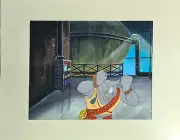 TMNT Teenage Mutant Ninja Turtles Animation Production Cel: Rocksteady - 2079