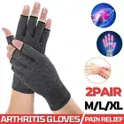 Arthritis Compression Gloves Joint Finger Pain Relief Hand Wrist Support Brace