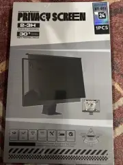 Premium monitor privacy and anti-blue light 24 in screen protector. New Sealed