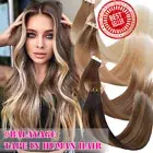 Seamless Tape In 100% Remy Human Hair Extensions Highlight Skin Weft Hair Ombre