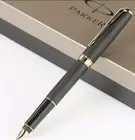 Excellent Parker Sonnet Rollerball Pen Matte Black Gold Clip 0.5mm Ink F Refills