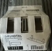 IKEA Grundtal Mikael Warnhammer Glass 60cm Shelf - Discontinued - SEALED