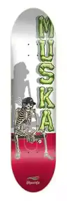 SHORTY'S MUSKA Skeleton SILHOUETTE Skateboard Deck 8.25"