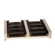 Boot Scraper / Shoe Scrubber - Doormat Scraper with Brush