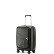 Tosca Space-X EXP Hardside Small / Cabin 55 cm 4 Wheel Suitcase Black
