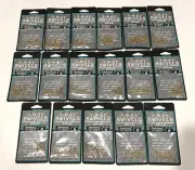 17 Packs of Danielson Solid Brass 3-Way Wire Swivels Size 8 QTY. 136 Total NEW