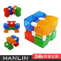 在飛比找蝦皮商城優惠-HANLIN-CLBOX 多彩無限翻轉方塊 舒壓療癒 無限翻