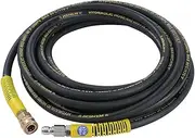 High Pressure Washer Flexible Hose 9M, 4000 PSI, High Tensile Wire Braided Jet Wash Extension Hose with 3/8 Inch Male and Female Connector, Power Wash Replacement Hose