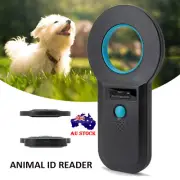 Portable OLED Pet Dog Cat Scanner EMID ISO Chip Animal Tag Microchip Reader Kit