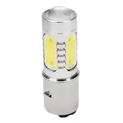 Motorcycle Headlight 12V H6 BA20D 4 COB LED White Bulb Light Suitable for Moped ATV Headlight