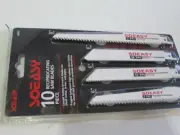 Sabre saw blades pack of 10